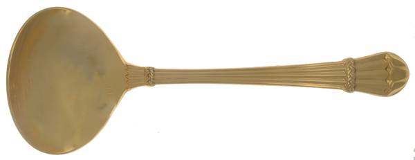 Carouselle-Gold Solid Gravy Ladle