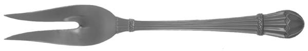 Carouselle-Gold Large Solid Cold Meat Serving Fork