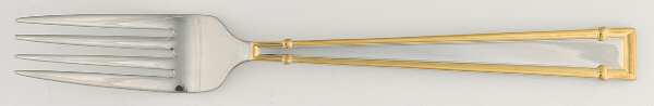 Cartouche (Stainless, Gold Accent) Fork