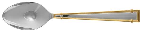 Cartouche (Stainless, Gold Accent) Teaspoon