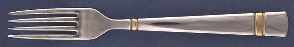 Chelsea-Gold Accent (Stainless, Glossy) Fork