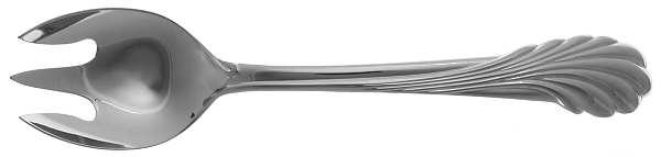 Cove (Stainless-Glossy) Solid Serving Fork