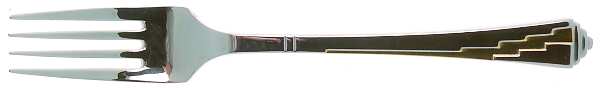 Dakota-Gold Accent (Stainless, Gold Accent) Individual Salad Fork