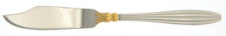 Eternity (Stainless, Gold Accent) Flat Handle Master Butter Knife by Yamazaki