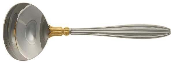Eternity (Stainless, Gold Accent) Solid Gravy Ladle