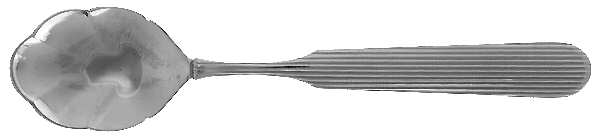 Fiddle Lane (Stainless) Sugar Shell Spoon