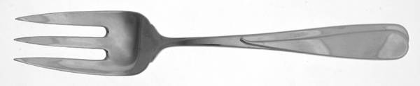 Florian (Stainless-Glossy Finish) Solid Serving Fork