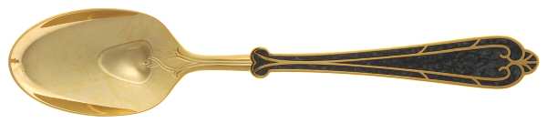 Fortissimo-Black (Gold Electroplate) Teaspoon