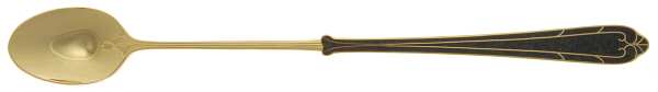 Fortissimo-Black (Gold Electroplate) Iced Tea Spoon