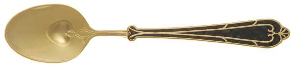 Fortissimo-Black (Gold Electroplate) Demitasse Spoon