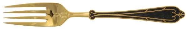 Fortissimo-Black (Gold Electroplate) Individual Salad Fork