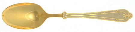 Fortissimo Bone (Gold Electroplate, Bone) Place/Oval Soup Spoon