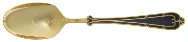 Fortissimo-Cobalt (Gold Electroplate) Place/Oval Soup Spoon