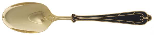Fortissimo-Cobalt (Gold Electroplate) Tablespoon (Serving Spoon)