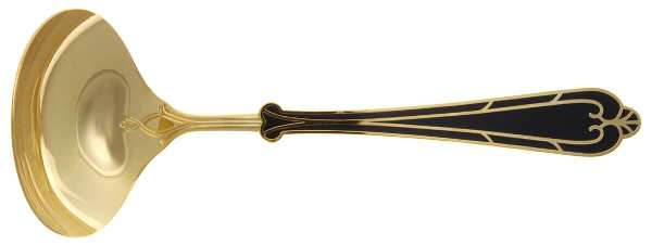 Fortissimo-Cobalt (Gold Electroplate) Solid Gravy Ladle