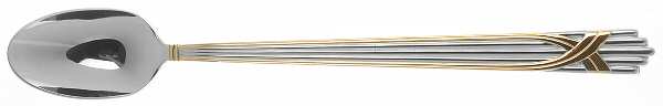 Fortuny (Stainless-Gold Accent) Iced Tea Spoon