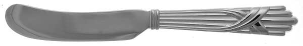 Fortuny (Silverplate) Flat Handle Butter Spreader