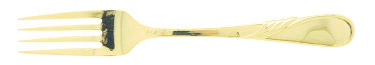 Hilary (Gold Electroplate) Fork