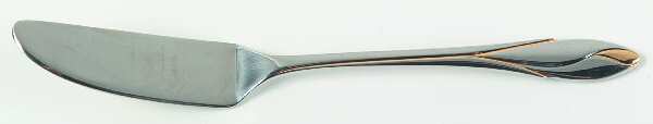 Iris Gold (Stainless) Flat Handle Master Butter Knife