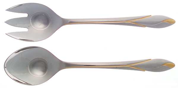 Iris Gold (Stainless) Solid Serving Set