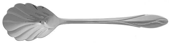 Iris (Stainless, Glossy Finish) Sugar Shell Spoon