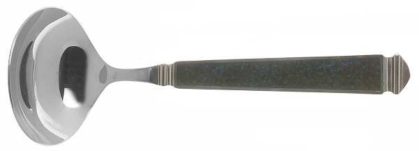 Krystallos-Blue (Stainless, Glossy) Solid Gravy Ladle