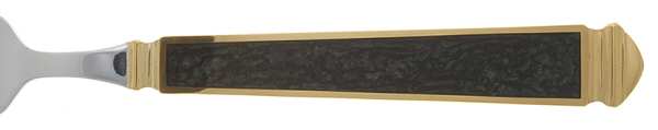 Krystallos-Black (Stainless, Gold Accent) by Yamazaki