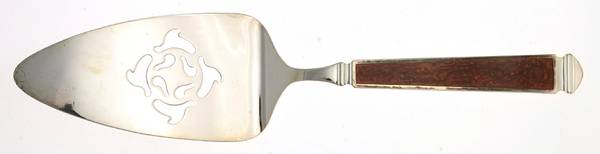 Krystallos-Cinnabar (Stainless) Solid Pastry Server