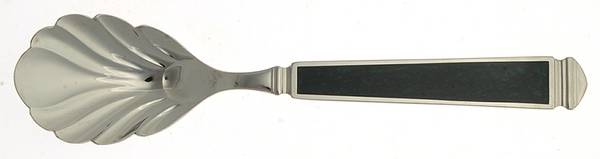 Krystallos-Malachite (Stainless) Sugar Shell Spoon