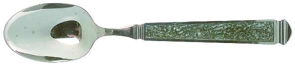 Krystallos-Malachite (Stainless) Place/Oval Soup Spoon