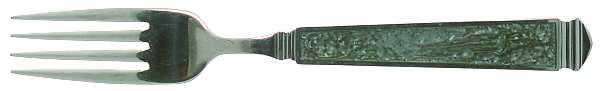 Krystallos-Malachite (Stainless) Individual Salad Fork