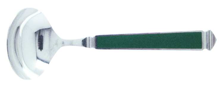 Krystallos-Malachite (Silverplate) Solid Gravy Ladle