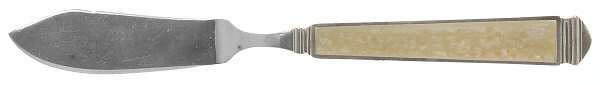 Krystallos-Pearl (Silverplate) Flat Handle Master Butter Knife