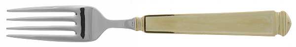 Krystallos-Pearl (Stainless, Gold Accent) Individual Salad Fork