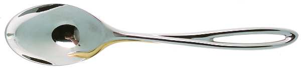 L'Fleur-Gold (Stainless, Gold Accent) Teaspoon