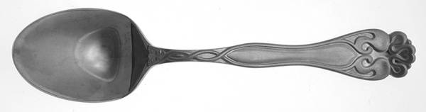 Memories (Stainless) Solid Salad Serving Spoon