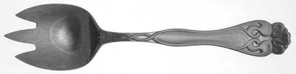 Memories (Stainless) Solid Salad Serving Fork