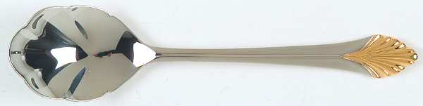 Monique Gold (Stainless-Gold Accent) Sugar Shell Spoon