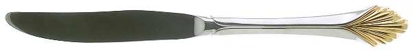 Monique Gold (Stainless-Gold Accent) Modern Hollow Knife