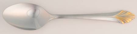 Monique Gold (Stainless-Gold Accent) Place/Oval Soup Spoon