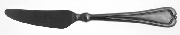 Narcissia (Stainless, Satin Finish) Flat Handle Master Butter Knife