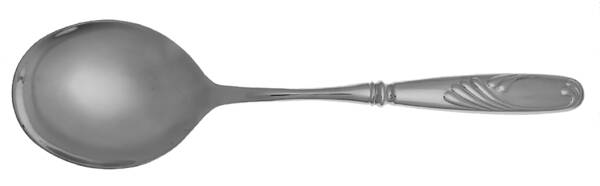 Nicole (Stainless) Casserole Spoon with Smooth Stainless Bowl HC