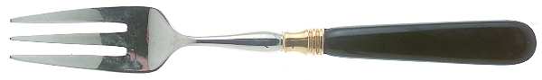 Old Denmark-Black (Stainless, Gold Accent) Individual Salad Fork