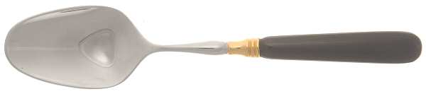 Old Denmark-Black (Stainless, Gold Accent) Five O'Clock Teaspoon