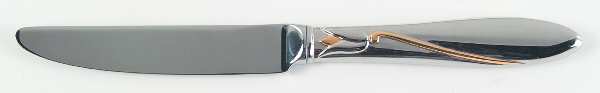 Raceme (Stainless, Gold Accent) New French Hollow Knife