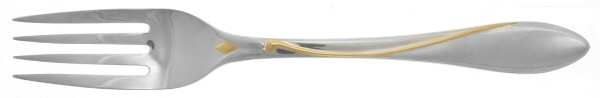 Raceme (Stainless, Gold Accent) Fork