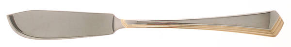 Ramona Gold (Stainless) Flat Handle Master Butter Knife