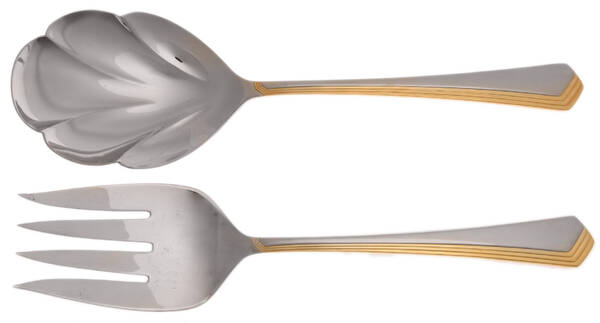 Ramona Gold (Stainless) Solid Serving Set