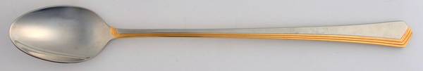 Ramona Gold (Stainless) Iced Tea Spoon