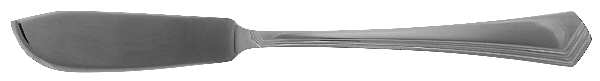 Ramona (Stainless) Flat Handle Master Butter Knife